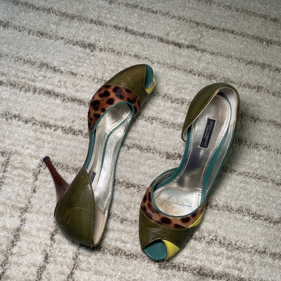 Dolce & Gabbana Multi-Color Heels EU size 39 - Picture 13 of 13